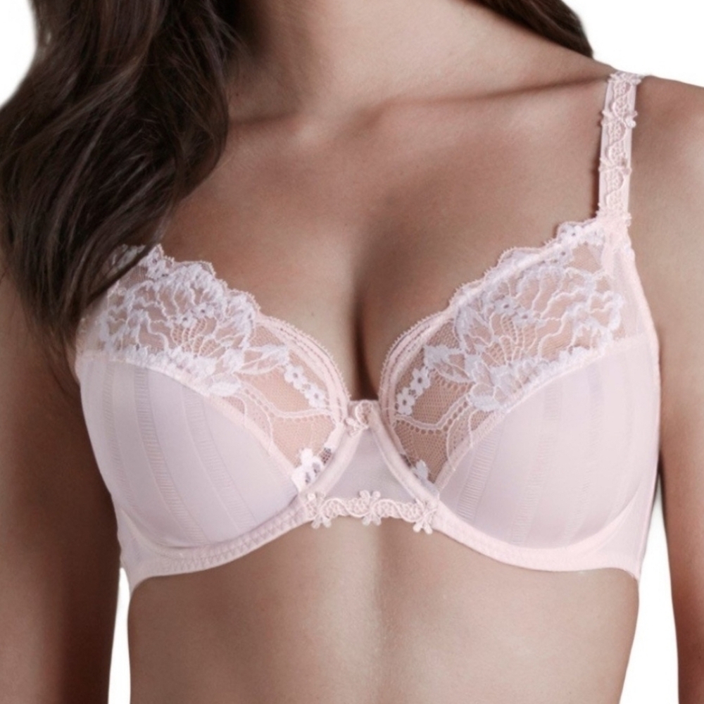 Pink Lace Bra
